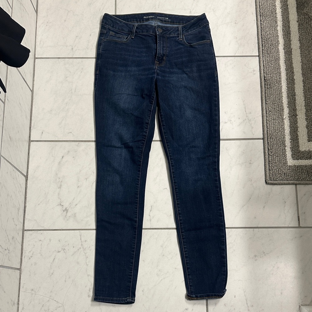 Old Navy Dark Blue Women's Skinny Jeans